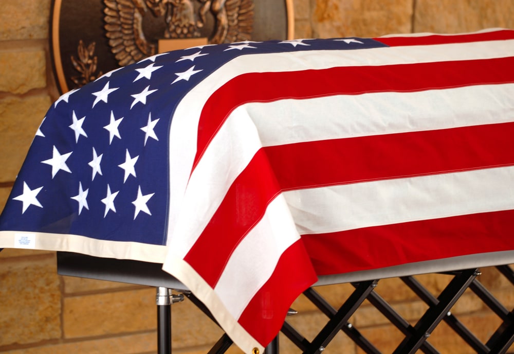 coffin-flag