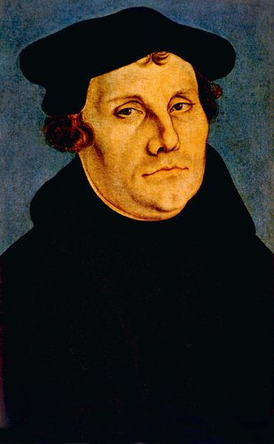 portrait of Martin Luther