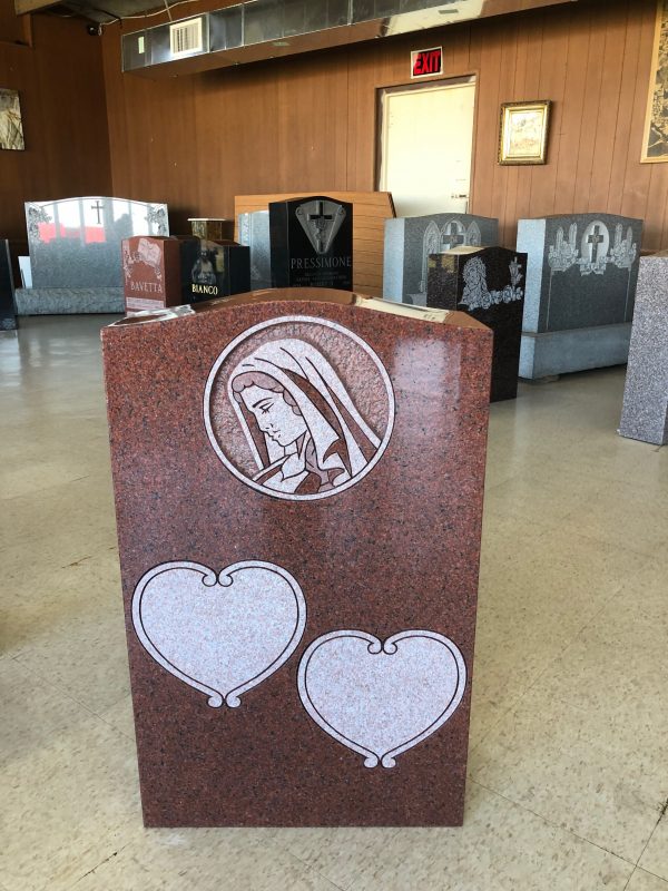 dark india red granite