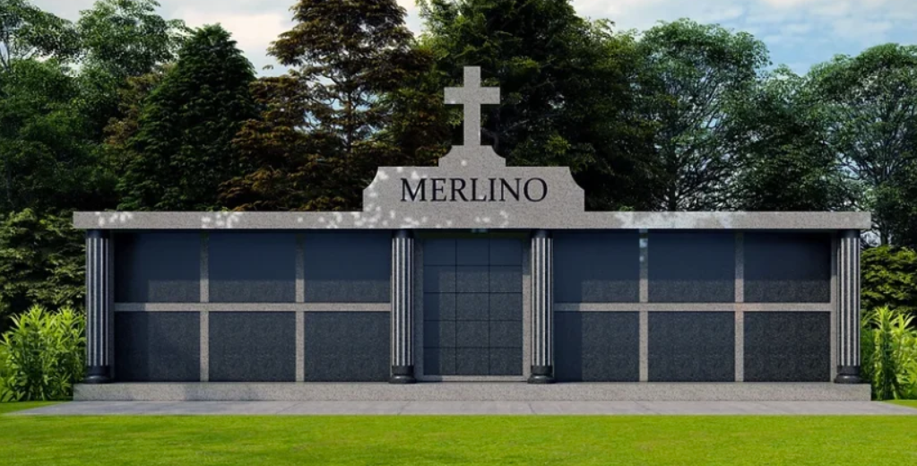 garden crypt created by St Charles Monuments
